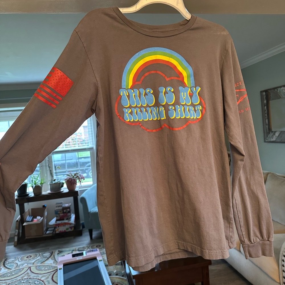 Grunt Style Gray Long Sleeve Tee Casual Comfort